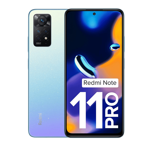 Buy Redmi Note 11 Pro (6GB RAM, 128GB, Star Blue) Online - Croma